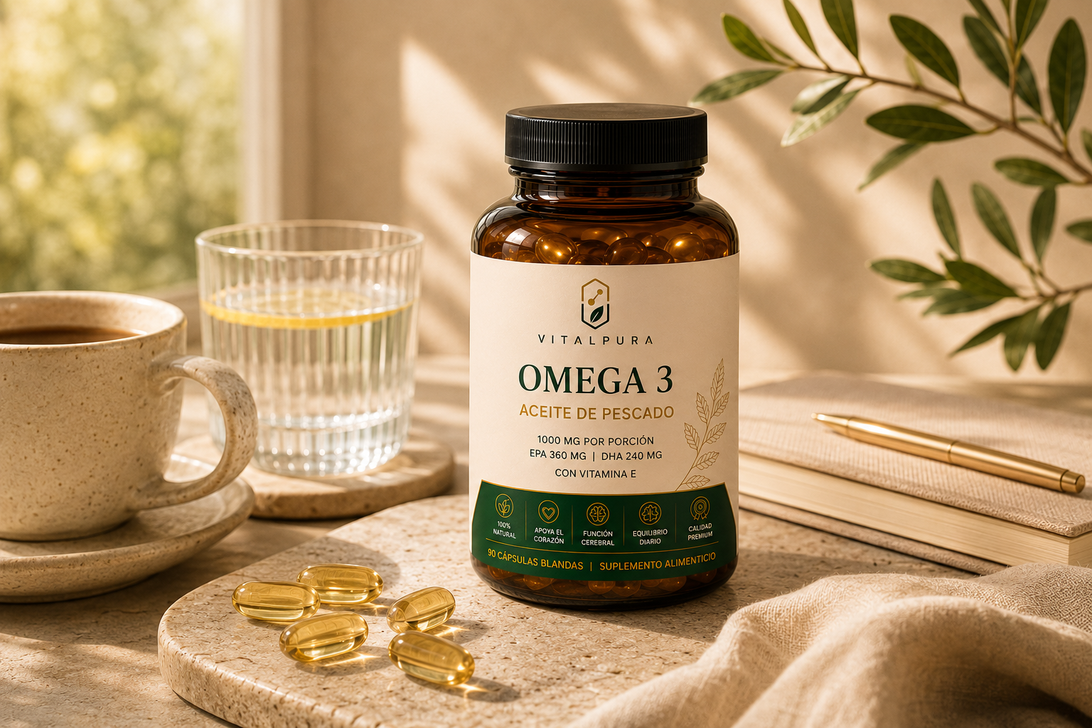 Omega 3 VitalPura - Imagen 2