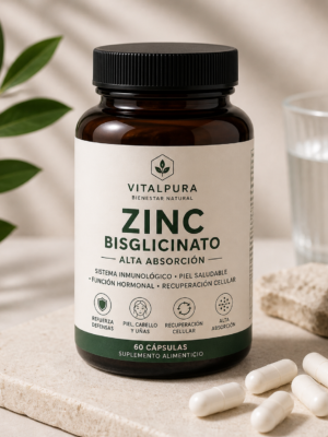 Zinc Bisglicinato VitalPura – Alta Absorción